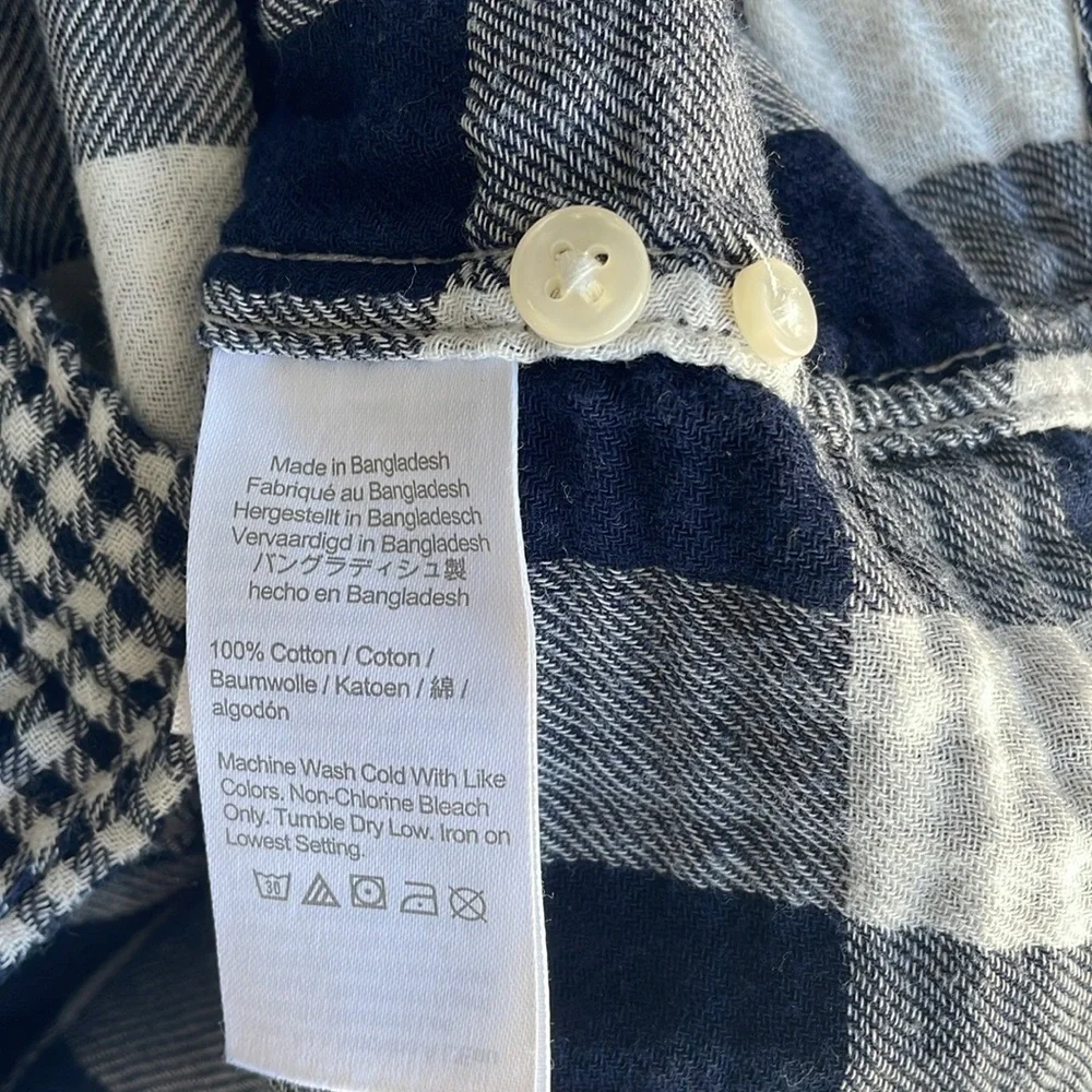 J.Crew Mens Slim Double-Weave Shirt Gingham Plaid